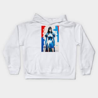 Asian warrior woman ¤ Kids Hoodie